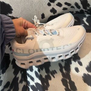 On Women's Cloudtec White Sneakers